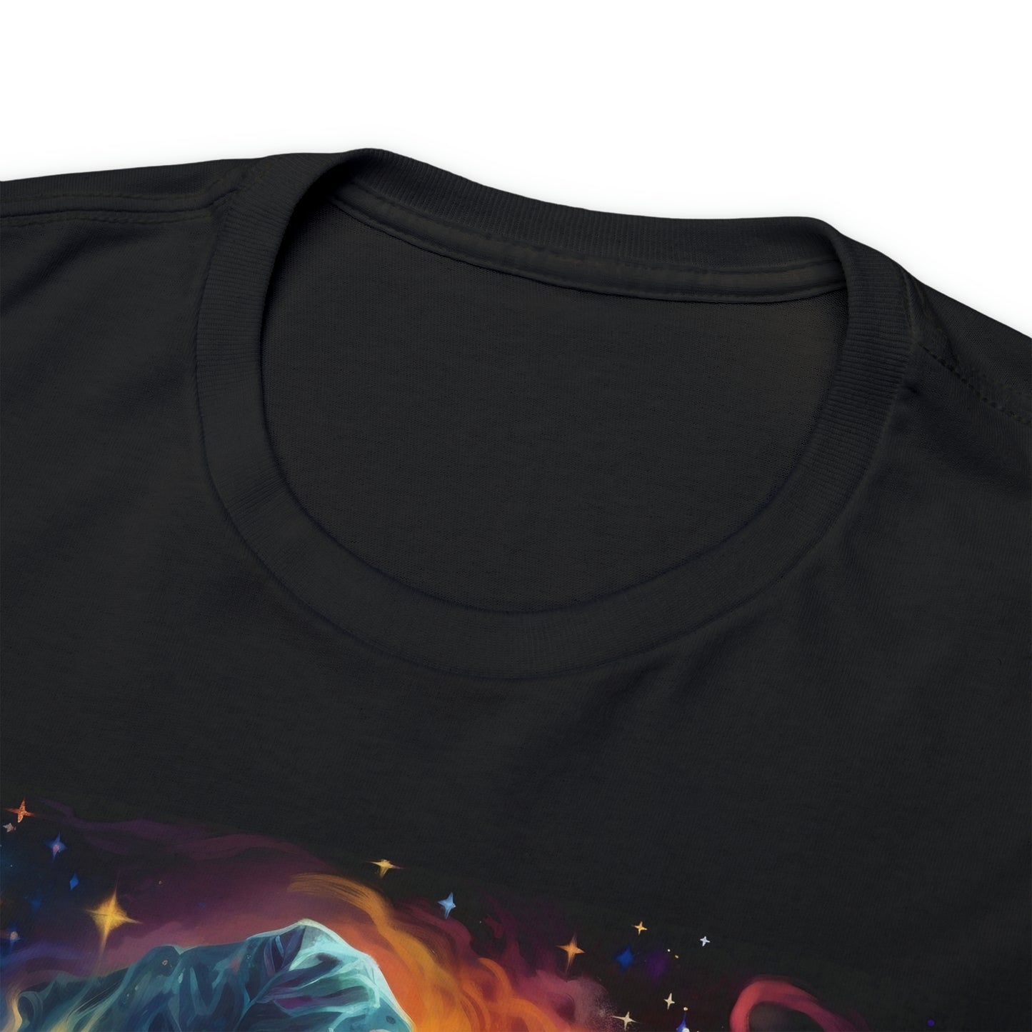 Unisex Cotton T-Shirt Happy Halloween Wizard Cat Graphic Costume Tee