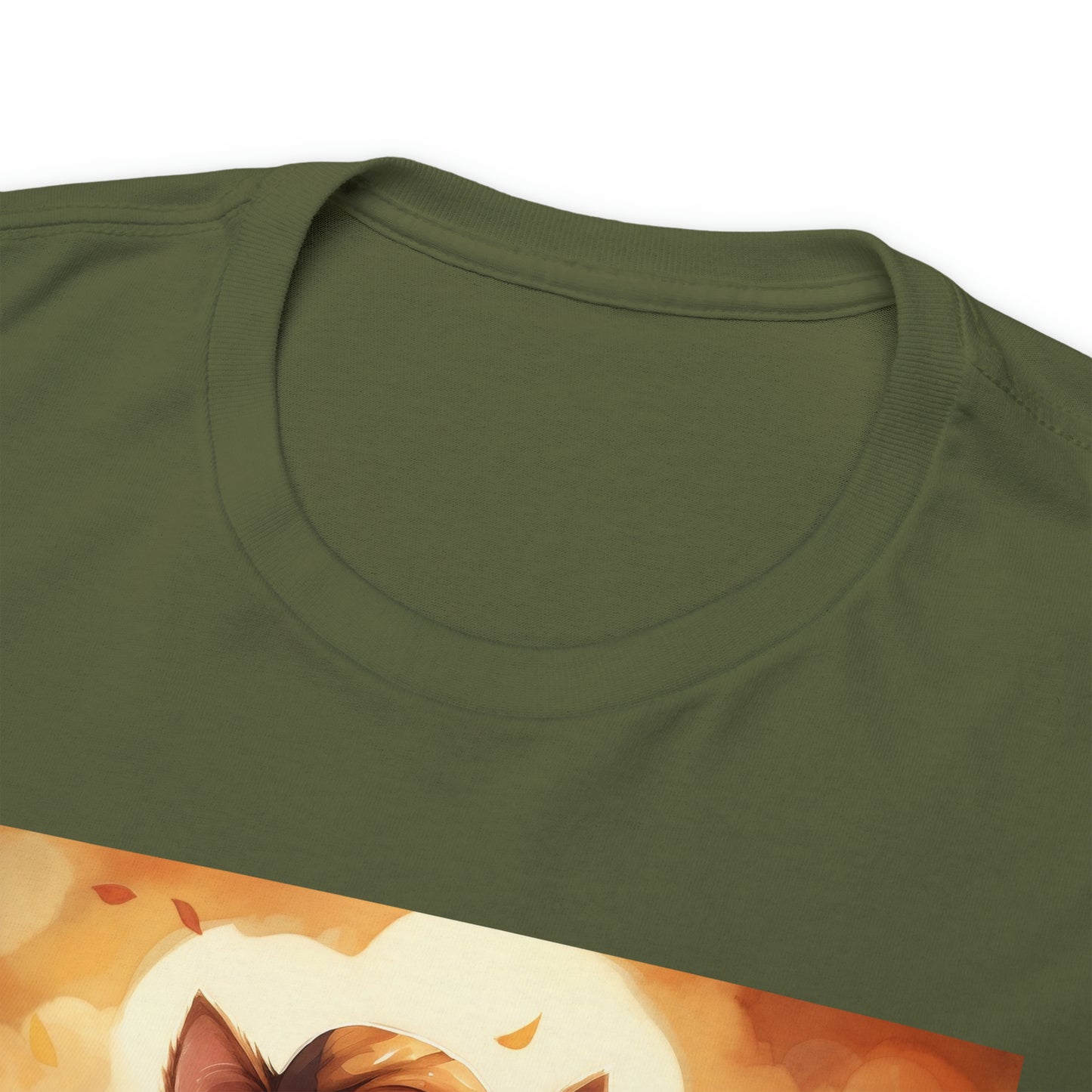 Unisex Cotton T-Shirt Trick or Treat Pumpkin Cat Graphic Costume Tee